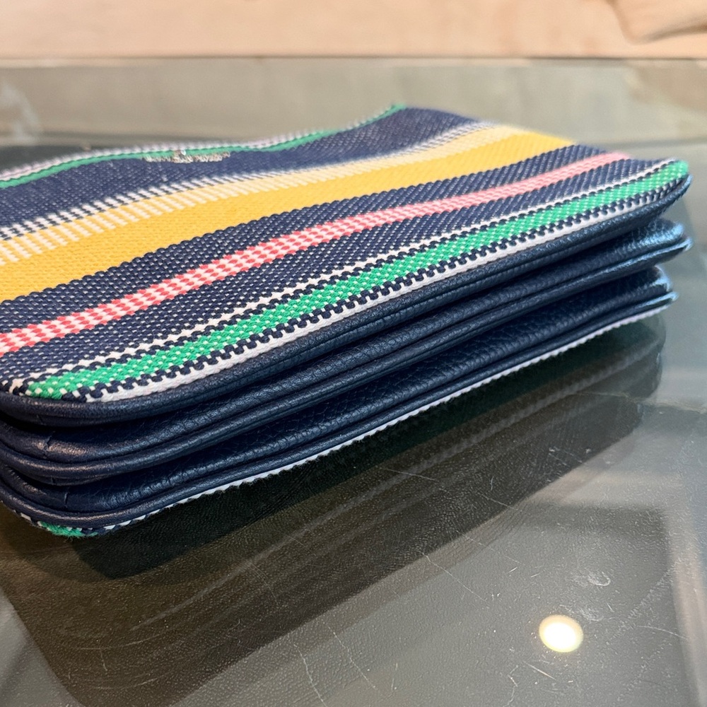 NWT Kate Spade Triple Gusset Crossbody in Jackson Boardwalk Stripe - Picture 10 of 10